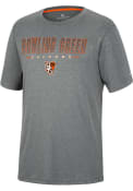 Bowling Green Falcons Colosseum High Pressure T Shirt - Charcoal
