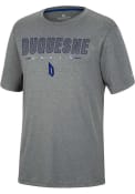Duquesne Dukes Colosseum High Pressure T Shirt - Charcoal