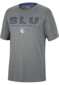 Saint Louis Billikens Colosseum High Pressure T Shirt - Charcoal
