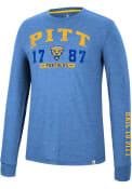 Pitt Panthers Colosseum Zen Philosopher Fashion T Shirt - Blue