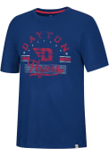Dayton Flyers Colosseum Hook It In Fashion T Shirt - Navy Blue