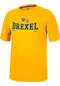 Drexel Dragons Colosseum McFiddish T Shirt - Gold