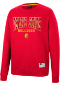 Ferris State Bulldogs Colosseum Scholarship Fleece Crew Sweatshirt - Red