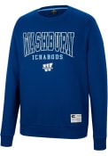 Washburn Ichabods Colosseum Scholarship Fleece Crew Sweatshirt - Navy Blue