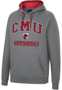 Carnegie Mellon Tartans Colosseum Scholarship Fleece Hooded Sweatshirt - Charcoal
