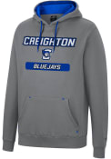 Creighton Bluejays Colosseum Scholarship Fleece Hooded Sweatshirt - Charcoal