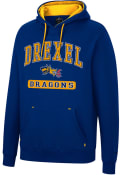Drexel Dragons Colosseum Scholarship Fleece Hooded Sweatshirt - Navy Blue
