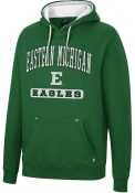 Eastern Michigan Eagles Colosseum Scholarship Fleece Hooded Sweatshirt - Green