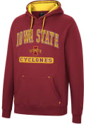 Iowa State Cyclones Colosseum Scholarship Fleece Hooded Sweatshirt - Cardinal