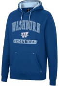 Washburn Ichabods Colosseum Scholarship Fleece Hooded Sweatshirt - Navy Blue