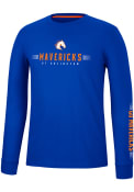 UTA Mavericks Colosseum Spackler T Shirt - Blue