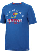 Kansas Jayhawks Colosseum Zen Philospher T Shirt - Blue