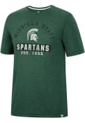 Michigan State Spartans Colosseum Zen Philospher T Shirt - Green