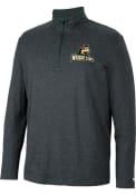 Wright State Raiders Colosseum Tiger 1/4 Zip Pullover - Black