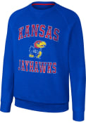 Kansas Jayhawks Colosseum Reggie Crew Sweatshirt - Blue
