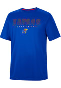 Kansas Jayhawks Colosseum Hamilton T Shirt - Blue
