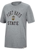 Fort Hays State Tigers Colosseum Trout Fashion T Shirt - Grey