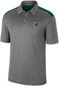 Michigan State Spartans Colosseum Rahm Polo Shirt - Charcoal