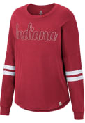 Indiana Hoosiers Womens Colosseum Earth First T-Shirt - Cardinal