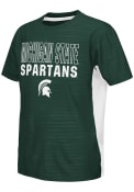 Colosseum Michigan State Spartans Youth Green In The Vault T-Shirt