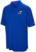 Kansas Jayhawks Colosseum Setter Polo Shirt - Blue