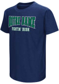 Colosseum Notre Dame Fighting Irish Youth Navy Blue Graham T-Shirt