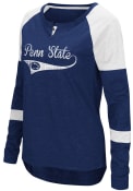 Colosseum Penn State Nittany Lions Womens Routine Scoop Neck Tee