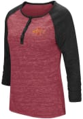 Colosseum Iowa State Cyclones Womens Slopestyle Scoop Neck Tee