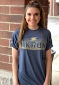 Akron Zips Colosseum Electricity T Shirt - Navy Blue