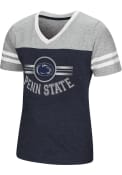 Colosseum Penn State Nittany Lions Girls Navy Blue Pee Wee Fashion T-Shirt
