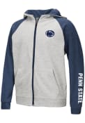 Penn State Nittany Lions Youth Colosseum Parabolic Full Zip Jacket - Grey