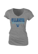 Villanova Wildcats Womens Grey Particular V-Neck