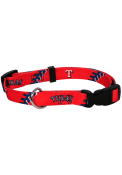 Texas Rangers Red Pet Collar