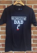 Cincinnati Bearcats Black Dad T Shirt