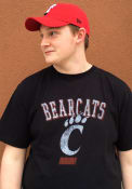 Cincinnati Bearcats Black Distressed T Shirt