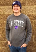 K-State Wildcats Outta Town Crew Sweatshirt - Charcoal