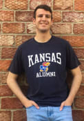 Kansas Jayhawks Outta Town Alumni T Shirt - Navy Blue