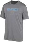 Kansas City Mavericks Champion Block Hockey T Shirt - Grey