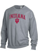 Indiana Hoosiers Comfort Wash Crew Sweatshirt - Charcoal
