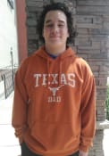 Texas Longhorns Comfort Wash Dad Hooded Sweatshirt - Burnt Orange