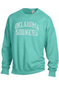 Oklahoma Sooners Womens Classic Crew Sweatshirt - Green