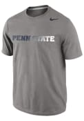 Penn State Nittany Lions Nike Gradient T Shirt - Grey