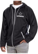 Dallas Cowboys Zubaz Viper Full Zip Hooded Sweatshirt - Black
