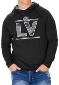 Las Vegas Raiders Zubaz Lightweight Static Hooded Sweatshirt - Black