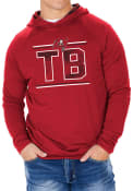 Tampa Bay Buccaneers Zubaz Lightweight Static Hooded Sweatshirt - Red