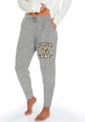 New Orleans Saints Womens Zubaz Soft Sweatpants - Grey