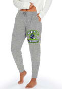 Seattle Seahawks Womens Zubaz Soft Sweatpants - Grey