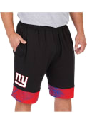 New York Giants Zubaz Slider Shorts - Black