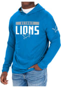 Detroit Lions Zubaz Camo Lightweight Hooded Sweatshirt - Blue