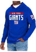 New York Giants Zubaz Camo Lightweight Hooded Sweatshirt - Blue